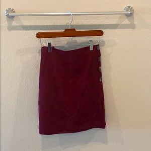 Courderoy pencil skirt